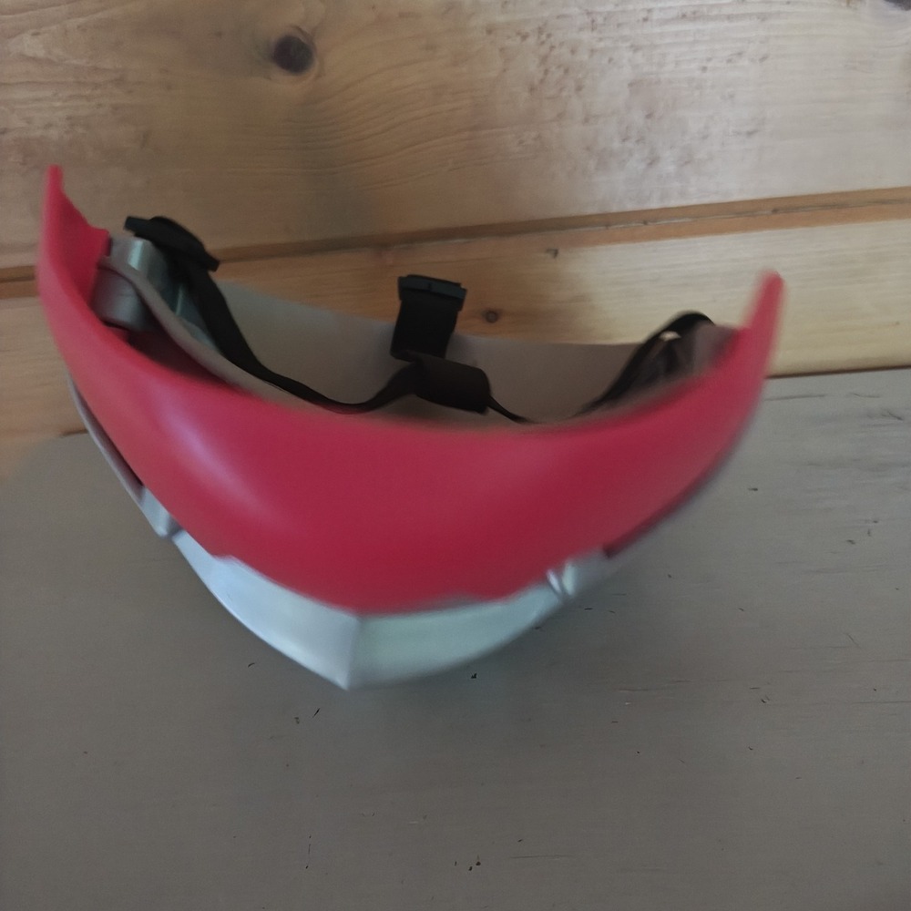 Hasbro Power Rangers Dino Fury Red Ranger Electronic Mask Tested Working - Picture 4 of 5